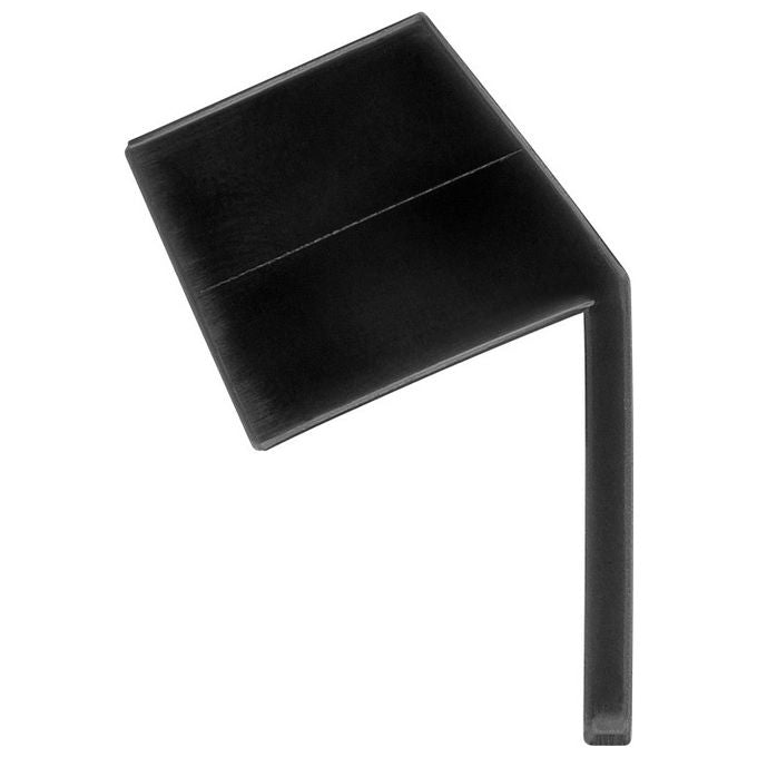 Goobay, Organizer per Cavi, Scrivania, Supporto Adesivo, Nero, Set 2 Pezzi