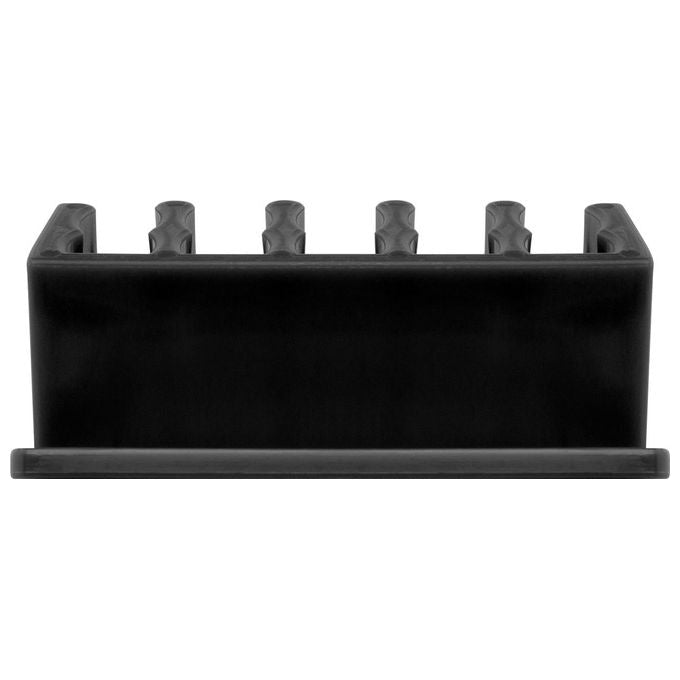 Goobay, Organizer per Cavi, Scrivania, Supporto Adesivo, Nero, Set 2 Pezzi