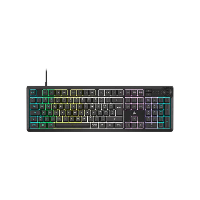 Corsair Tastiera Gaming K55 Core RGB USB QWERTY Italiano Nero
