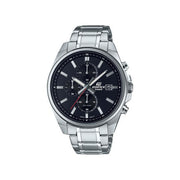 Casio, Orologio Uomo Edifice EFV - 610D - 1AVUEF, Acciaio Inox, Cronografo, Nero - Yeppon
