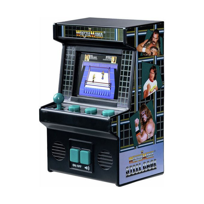 Basic Fun Console Portatile Mini Arcade WWE Classic