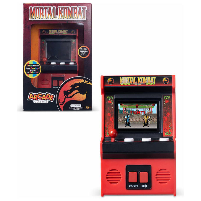 Basic Fun Console Portatile Mortal Kombat Arcade Classic