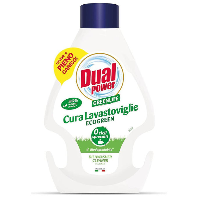 Dual Power Cura Lavastoviglie Ecologico Azione Sgrassante e Anticalcare 250ml