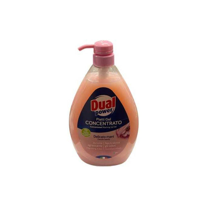 Dual Power Detersivo Piatti Gel Concentrato Delicato Mani 1000ml