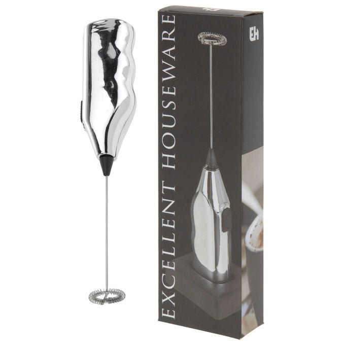 Koopman International BV, Montalatte, Cromo, Montalatte Elettrico Portatile - Yeppon