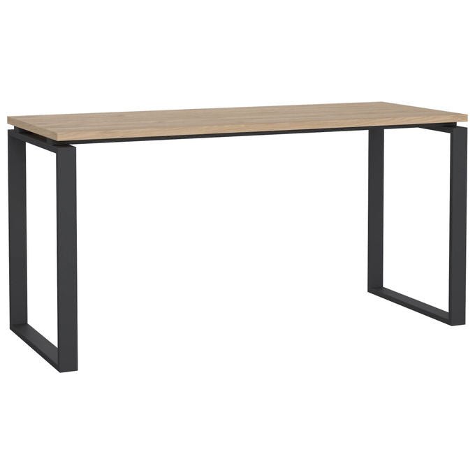 Tvilum, Scrivania Dritta Sign, 150x60x76 cm, Jackson Hickory e Grigio Opaco