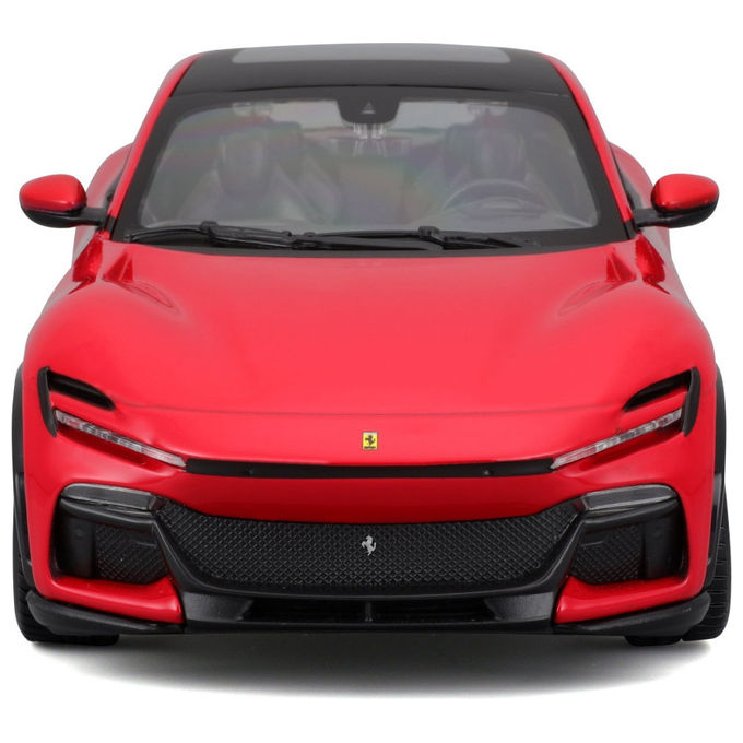 Bburago, Modellino Ferrari Purosangue, SUV Preassemblato, Scala 1:24, Rosso