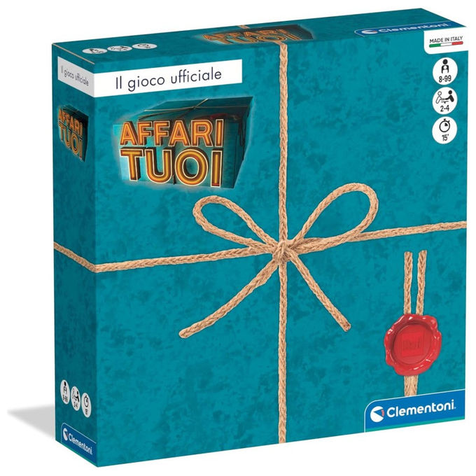 Clementoni Affari Tuoi Gioco di Societa' Gioco da Tavolo per Adulti e Bambini