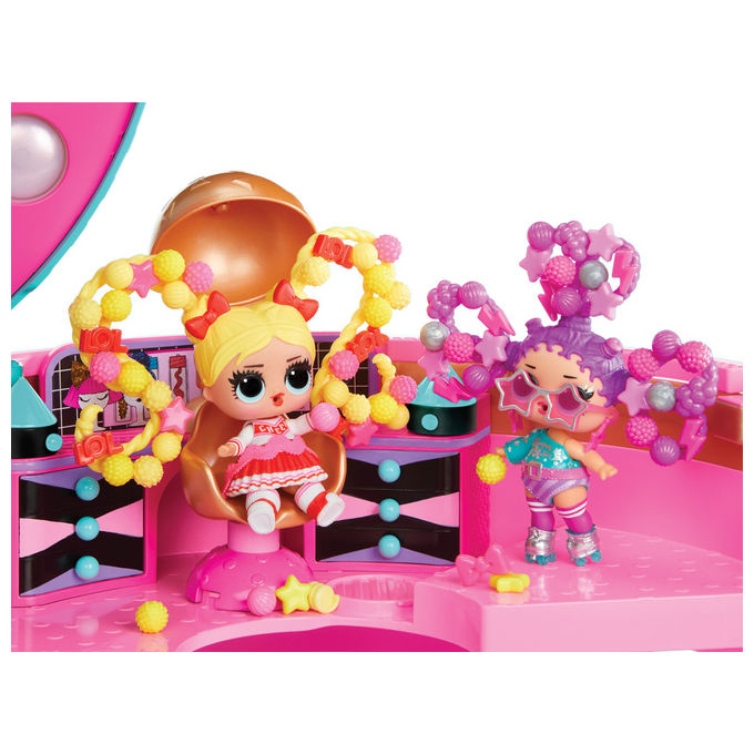 MGA Entertainment, L.O.L. Surprise! Hair Beads Salon, Playset con 100 Perline