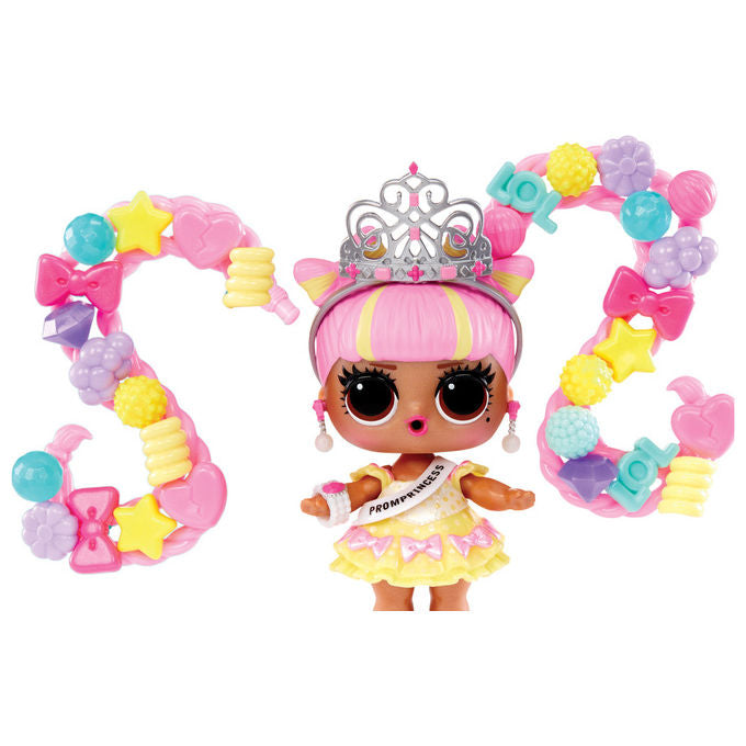 MGA Entertainment, L.O.L. Surprise! Hair Beads Salon, Playset con 100 Perline