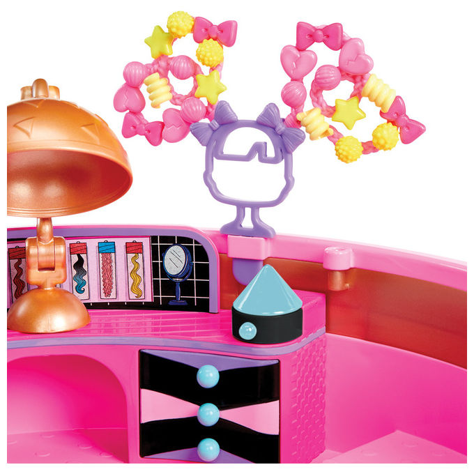 MGA Entertainment, L.O.L. Surprise! Hair Beads Salon, Playset con 100 Perline