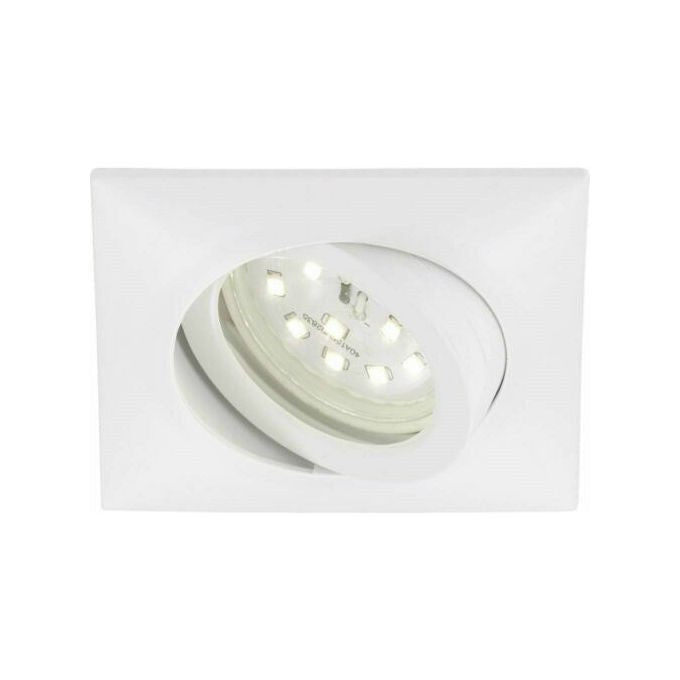 Briloner, Plafoniera LED, Frame Cromo Alluminio, 50W 6600 Lumen, Dimmerabile con Telecomando