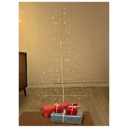 Lotti Importex SRL, Albero di Natale Conico 2D 150cm, Bianco Caldo con MicroLED - Yeppon