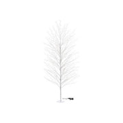 Lotti, Albero di Natale Luminoso 2D Bianco, 90cm, MicroLED, Per Interno - Esterno - Yeppon