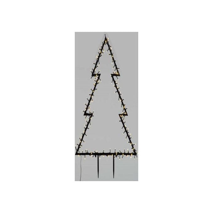 Lotti Albero di Natale Luminoso Wonder 110 LED 105 cm Multicolore