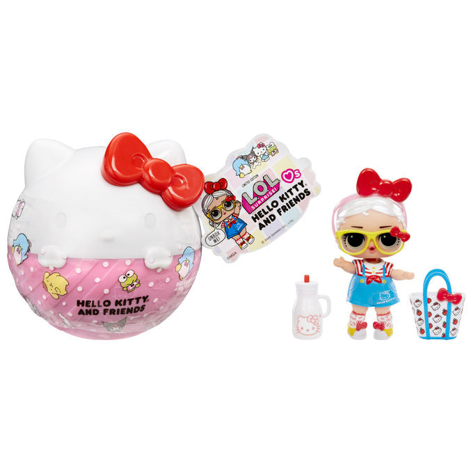 MGA Entertainment, L.O.L. Surprise! Loves Hello Kitty and Friends, Mini Bambola a Sorpresa
