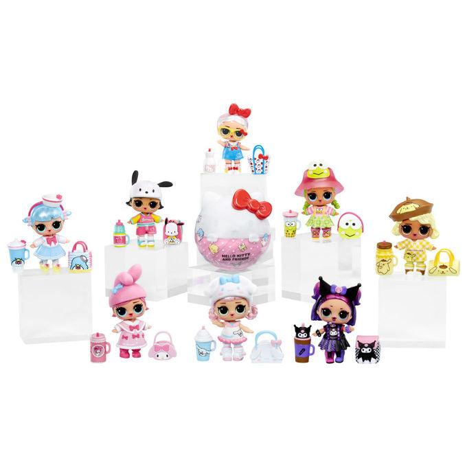 MGA Entertainment, L.O.L. Surprise! Loves Hello Kitty and Friends, Mini Bambola a Sorpresa