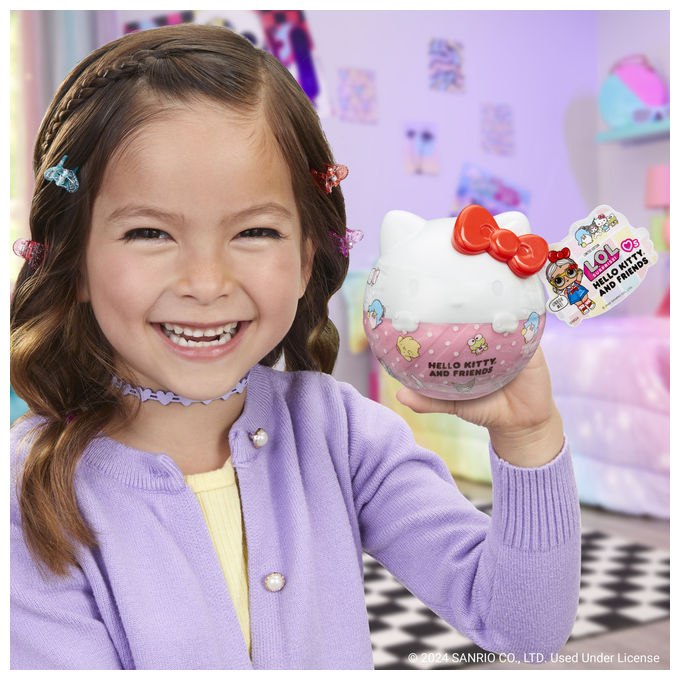 MGA Entertainment, L.O.L. Surprise! Loves Hello Kitty and Friends, Mini Bambola a Sorpresa