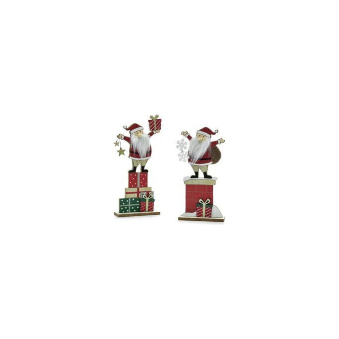 General Trade, Babbo Natale Estensibile 65 - 80cm, Tessuto e Metallo, Assortito - Yeppon