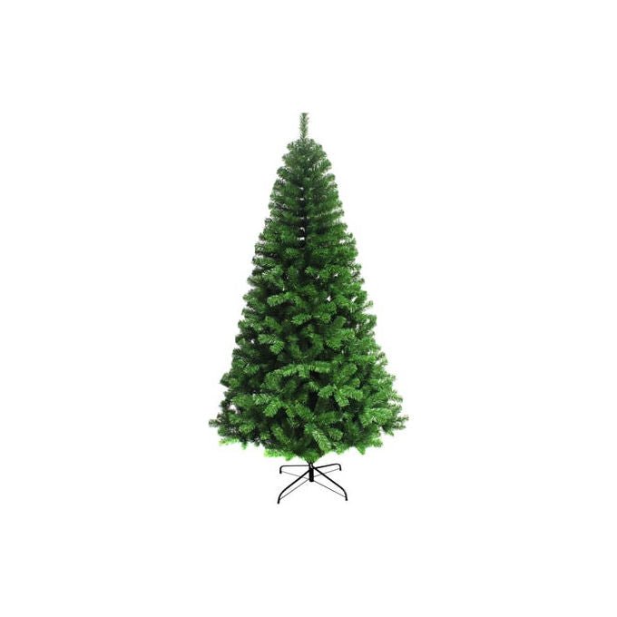 General Trade, Albero di Natale addobbato, Verde, Altezza 90 cm, Con luci e base - Yeppon