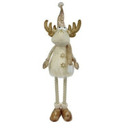 Due Esse Christmas, Renna Luminosa Natalizia, 60 cm, Oro, Decorazione Natalizia - Yeppon