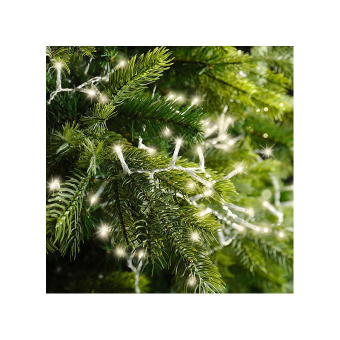 Kaemingk Pigna Decorativa Luminosa con Micro LED Bianco Caldo 21x15cm