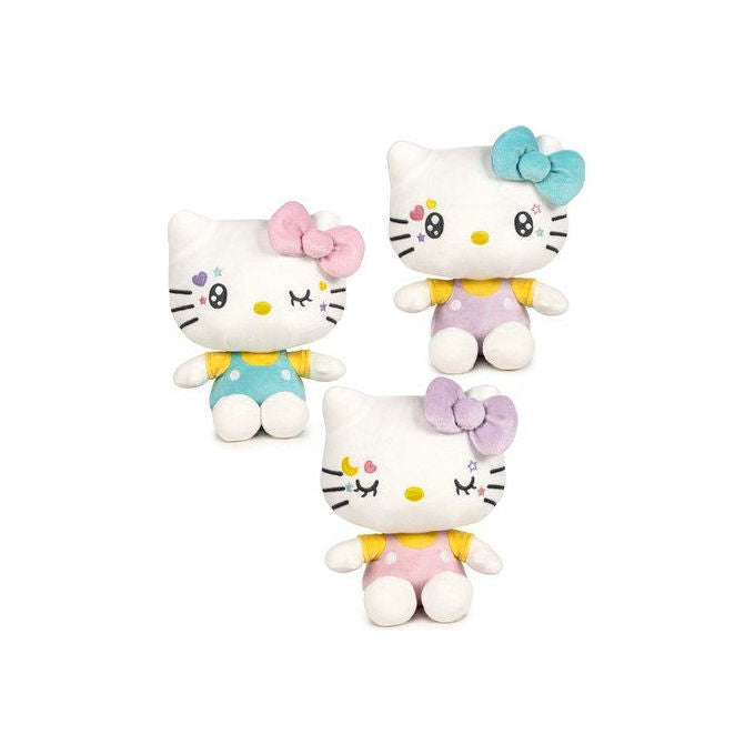 Grandi Giochi Peluche Hello Kitty Kawaii Assortito 16cm