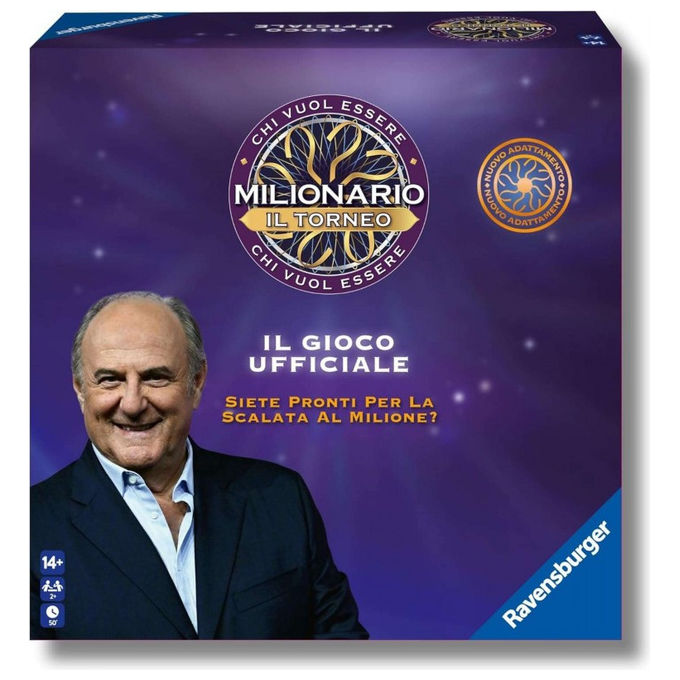 Ravensburger Chi Vuol Essere Milionario Gioco da Tavolo 2-6 Giocatori