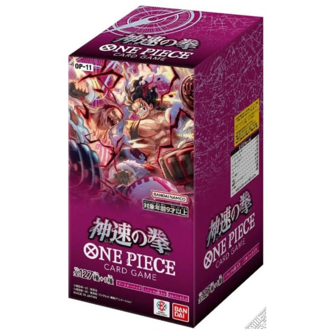 Bandai, One Piece Card Game OP - 11 A Fist of Divine Speed Box, Giapponese - Yeppon