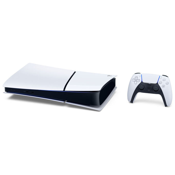 Sony PlayStation 5 Slim Digital Edition, Bundle Fortnite Flowering Chaos, 825GB, Nero-Bianco