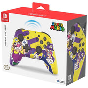 Hori Gamepad Wireless Horipad Wario e Waluigi Nintendo Switch Giallo Violetto