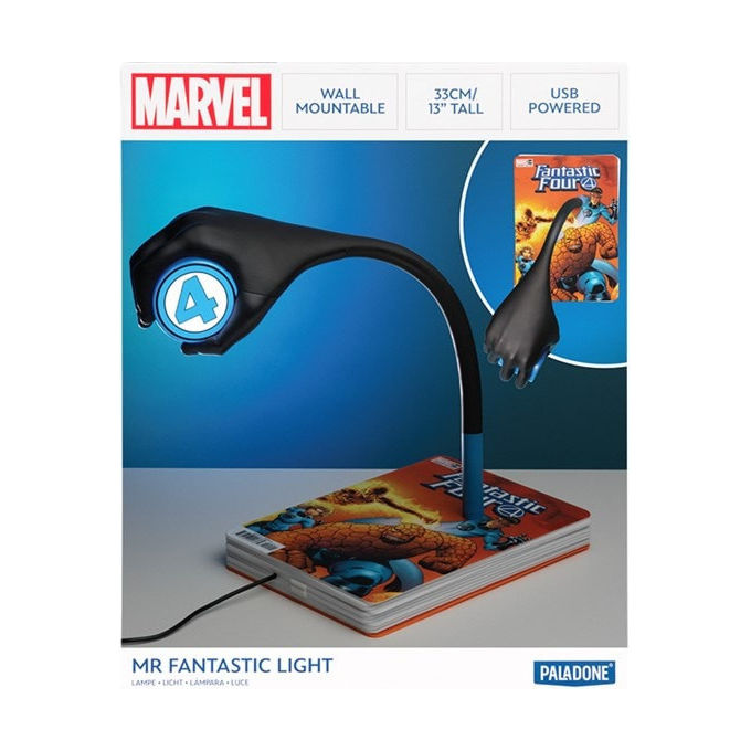 Paladone Products Lampada Mr Fantastic Marvel Pieghevole 32 cm