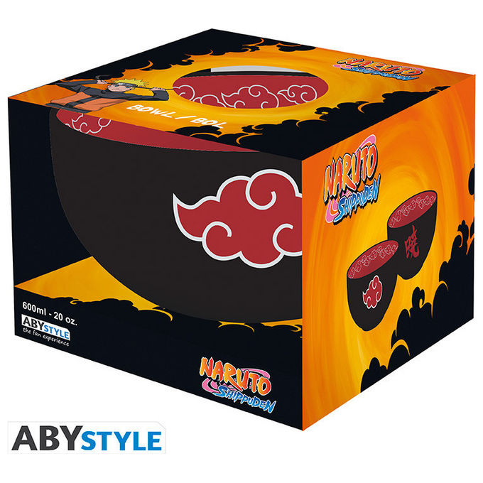 ABYstyle Ciotola Naruto Shippuden Akatsuki 600 ml Gres di Alta Qualita'