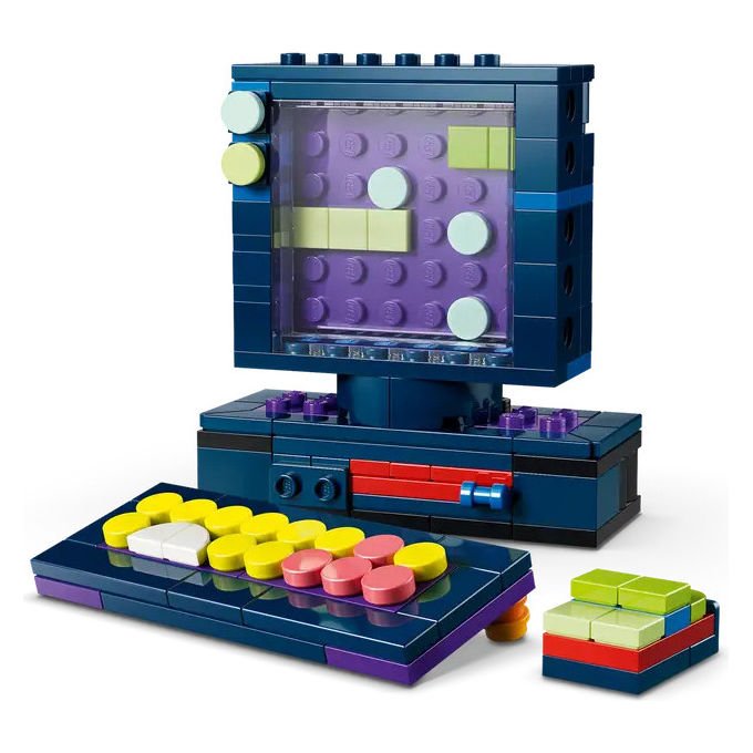 Lego, Creator 3 in 1 Console di Gioco Retro 31380, Set Costruzioni, 268 Pezzi