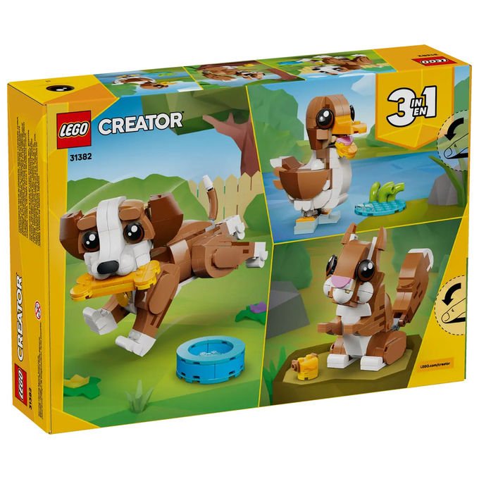 Lego Creator, Animali Adorabili, Cagnolino Giocoso 31382