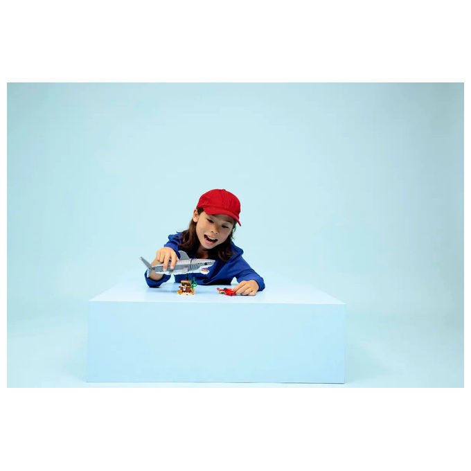Lego, Creator Squalo Feroce con Scrigno del Tesoro, 31381
