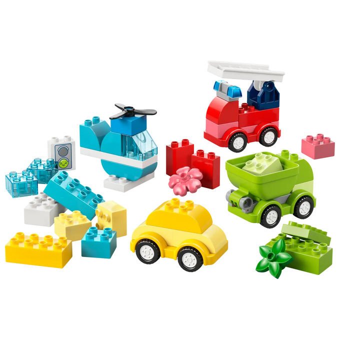 LEGO, Veicoli Creativi DUPLO 10474, Set da costruzione, 42 Pezzi, 1.5+ anni