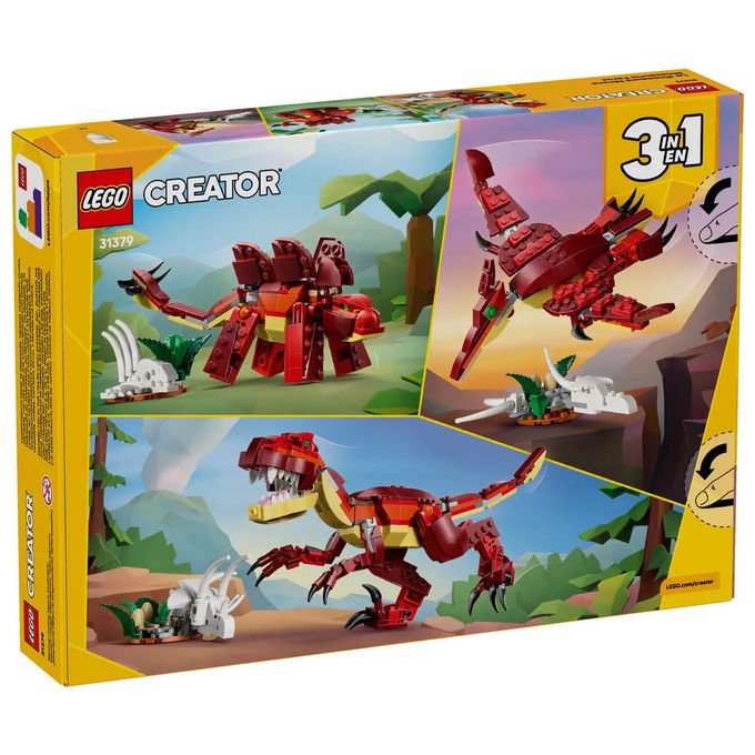 Lego, Creator Dinosauro Feroce 31379, Set costruzioni, 283 Pezzi, 8+ Anni