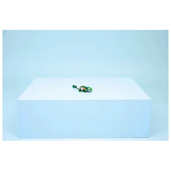 Lego, Tartaruga con Fiore di Ninfea 3 in 1, Set costruzioni, 124 pz, Creator 31377
