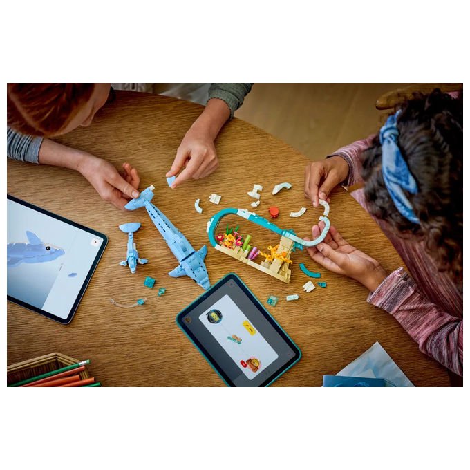 LEGO, Creator 3in1 Animali Marini, Meravigliosi Delfini, Set di Costruzione 31385