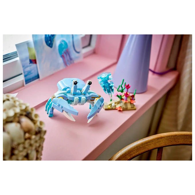 LEGO, Creator 3in1 Animali Marini, Meravigliosi Delfini, Set di Costruzione 31385