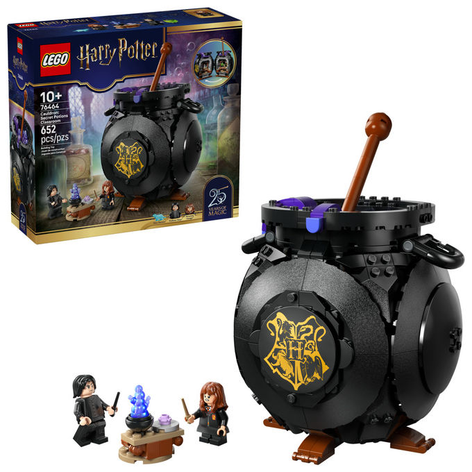 LEGO, Harry Potter Aula Segreta delle Pozioni, Set di Costruzioni, 76464