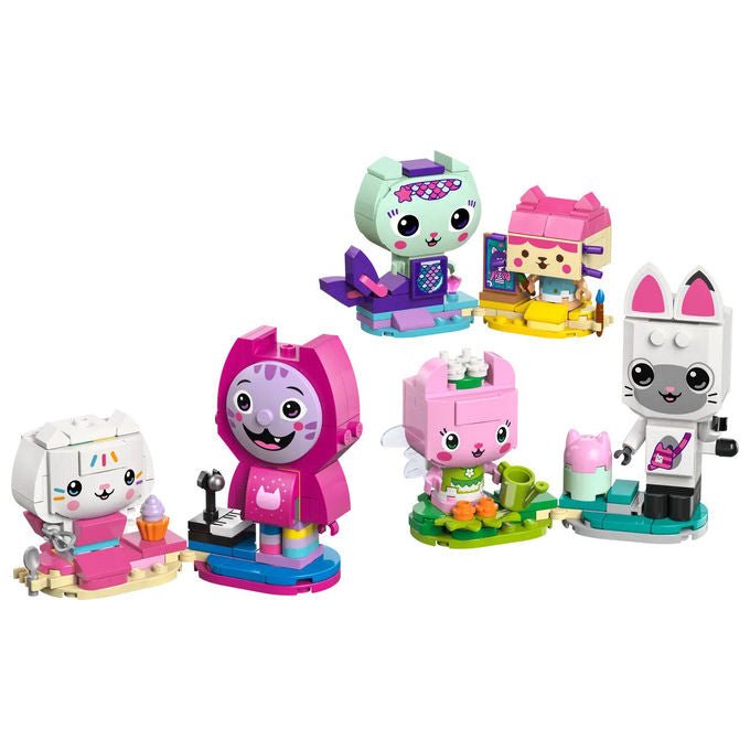 LEGO, Gabby's Dollhouse Gli Amici Gattini Costruibili, 324 Pezzi