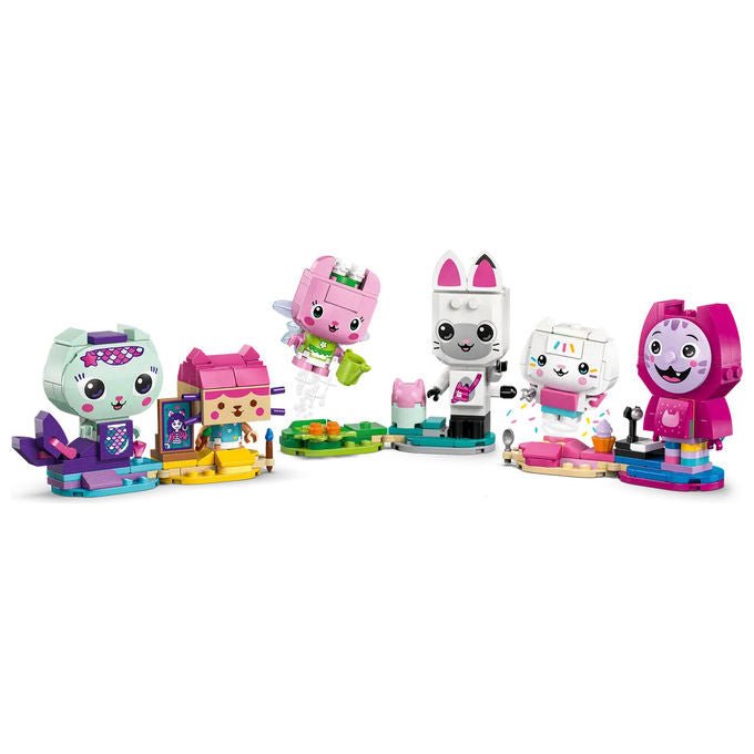 LEGO, Gabby's Dollhouse Gli Amici Gattini Costruibili, 324 Pezzi