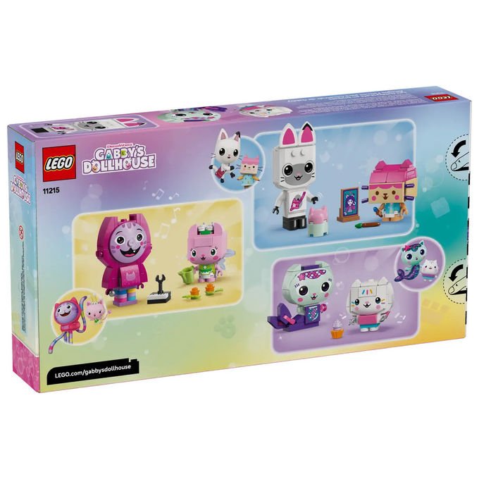 LEGO, Gabby's Dollhouse Gli Amici Gattini Costruibili, 324 Pezzi