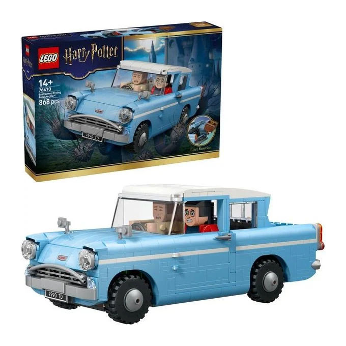Lego, Harry Potter Ford Anglia Volante Incantata, 76470, 868 Pezzi