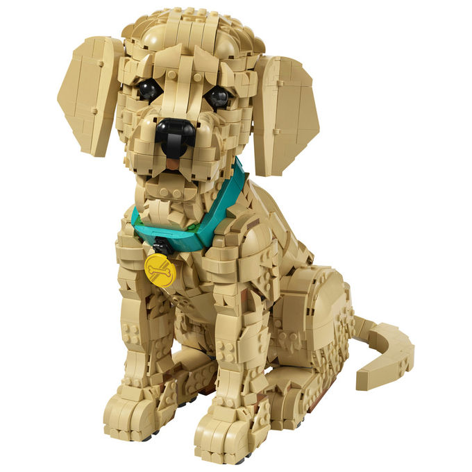 Lego, Cucciolo di Golden Retriever, Icons, Set Costruzioni, 2102 Pezzi, 11384