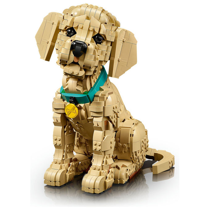 Lego, Cucciolo di Golden Retriever, Icons, Set Costruzioni, 2102 Pezzi, 11384