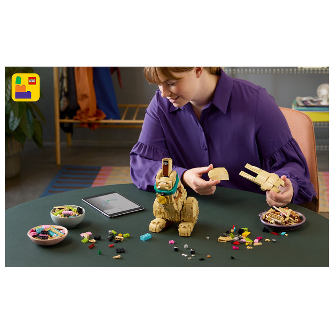 Lego, Cucciolo di Golden Retriever, Icons, Set Costruzioni, 2102 Pezzi, 11384
