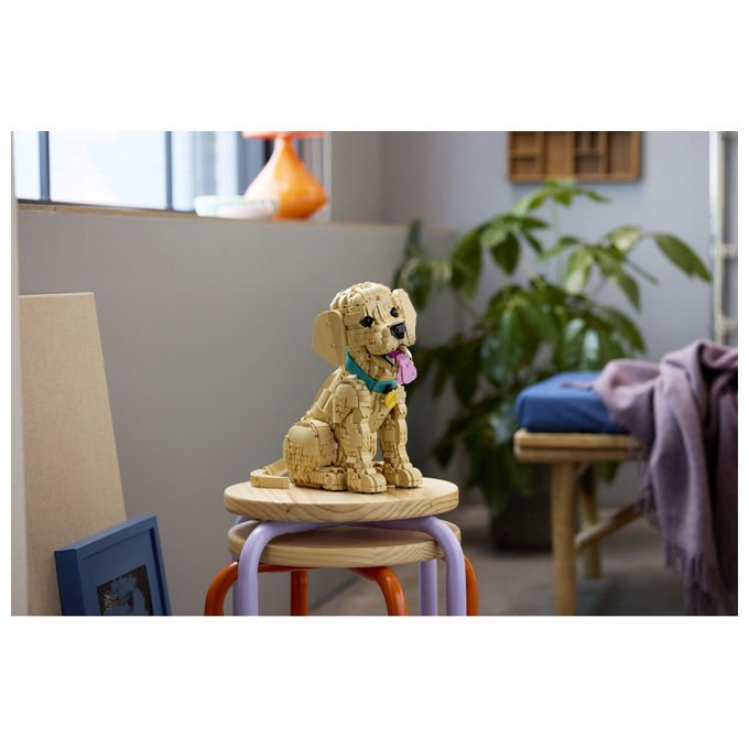 Lego, Cucciolo di Golden Retriever, Icons, Set Costruzioni, 2102 Pezzi, 11384